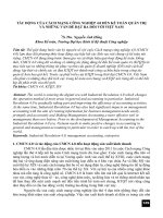 Tác động của cách mạng công nghiệp 4.0 đến kế toán quản trị và những vấn đề đặt ra đối với Việt Nam