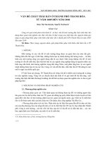 Vấn đề chất thải rắn ở thành phố Thanh Hóa từ năm 2005 đến năm 2010