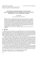 Phát triển du lịch sinh thái dựa vào cộng đồng hướng tạo sinh kế bền vững cho đồng bào dân tộc ít người: Minh chứng từ vùng núi Đông Bắc, Việt Nam
