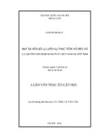 Một số vấn đề lý luận và thực tiễn về bảo vệ các quyền con người bằng pháp luật hình sự việt nam  
