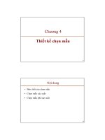 Bài giảng Nghiên cứu kinh doanh: Chương 4 - TS. Vũ Hoàng Nam