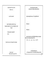 Bồi thường thiệt hại trong pháp luật lao động việt nam 