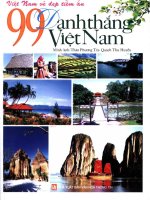 Tìm hiểu vẻ đẹp tiềm ẩn Việt Nam - 99 danh thắng nổi tiếng ở Việt Nam: Phần 1