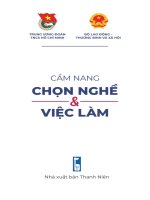 Cẩm nang chọn nghề: Phần 1