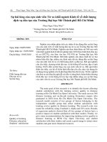 Sự hài lòng của cựu sinh viên từ xa khối ngành Kinh tế về chất lượng dịch vụ đào tạo của Trường Đại học Mở Thành phố Hồ Chí Minh