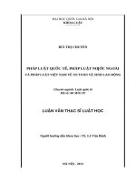 Pháp luật quốc tế, pháp luật nước ngoài và pháp luật việt nam về an toàn vệ sinh lao động  07 