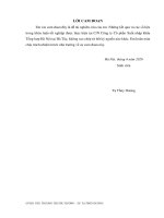 Khóa luận: Giải pháp nâng cao chất lượng công trình xây dựng Tại CN Công ty CP Xuất nhập khẩu Tổng hợp Hà Nội tại Hà tây