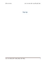 Đồ án ngành Cơ khí: Thiết kế hệ thống ly hợp xe ô tô con 7 chỗ ngồi