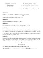 Đề thi chọn học sinh giỏi tham gia đội tuyển cấp quốc gia môn Toán lớp 12 năm học 2020-2021 – Sở Giáo dục và Đào tạo Đồng Nai (Đề chính thức)