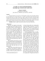 Ý nghĩa của địa danh Khánh Hòa thể hiện qua nguồn gốc ngôn ngữ