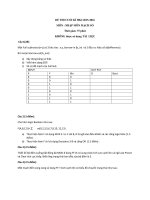 Đề thi cuối học kỳ II năm học 2015-2016 môn Nhập môn mạch số - ĐH Công nghệ Thông tin