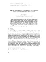 Biện pháp khắc phục sai lầm thường gặp của sinh viên khi sử dụng các phép chứng minh toán học