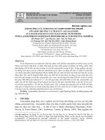 Ảnh hưởng của ánh sáng từ light emitting diode lên sinh trưởng và tích lũy astaxanthin của Haematococcus pluvialis được nuôi trong twin-layer porous substrate photobioreactor