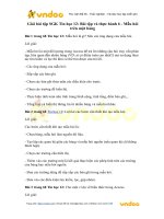 Giải bài tập SGK Tin học 12: Bài tập và thực hành 6 - Mẫu hỏi trên một bảng