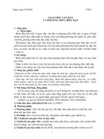 T3 giao tiếp, văn bản và phương thức biểu đạt 