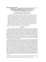 Nghiên cứu ảnh hưởng của một số yếu tố tổng hợp đến hoạt tính xúc tác quang của vật liệu tổ hợp TiO2-Fe2O3/GNPs