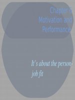 Lecture Organizational behavior - Chapter 6: Introducing organizational behavior