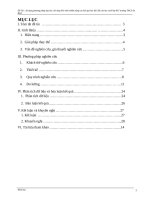 NCKHSPUD HÓA:  Sử dụng phương pháp dạy học tích hợp liên môn nhằm nâng cao kết quả học bài Sắt cho học sinh lớp 9A7 trường THCS