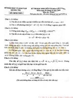 Đề thi học sinh giỏi môn Toán lớp 12 năm học 2020-2021 – Sở Giáo dục và Đào tạo Quảng Trị (Đề chính thức)