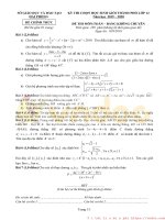 Đề thi chọn học sinh giỏi cấp thành phố môn Toán lớp 12 năm học 2019-2020 - Sở Giáo dục và Đào tạo Hải Phòng (Đề chính thức)