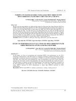 Nghiên cứu đánh giá hiệu năng giao thức định tuyến Open Shortest Path First trên nền IPv4 với IPv6