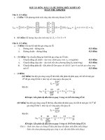 Đáp án đề thi cuối kỳ học kỳ II  năm học 2015 -2016 môn Máy và hệ thống điều khiển số - ĐH Sư phạm Kỹ thuật
