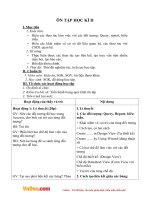 Giáo án Tin học 12 - Ôn tập học kì 2