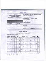 Đáp án đề thi cuối học kỳ II năm học 2017-2018 môn Công nghệ chế biến gỗ (Đề số 2) - ĐH Sư phạm Kỹ thuật