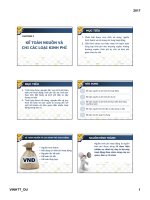 Bài giảng Kế toán hành chính sự nghiệp: Chương 2 - Trần Thị Vinh