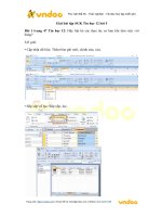 Giải bài tập SGK Tin học 12 bài 5