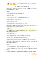 Giải bài tập sách giáo khoa Tin học 12 - Bài 11: Các thao tác với cơ sở dữ liệu quan hệ