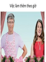 Thương Mại Điện Tử - Đề án việc làm theo giờ pdf