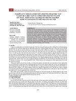 Nghiên cứu mối quan hệ giữa phương pháp học tập và kết quả học tập của sinh viên chuyên ngành Kế toán - Kiểm toán tại một số trường đại học khối ngành Kinh tế trên địa bàn Hà Nội