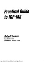 Phương pháp phân tích CRC Press - Practical guide to ICP MS