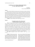 Vị trí địa lý các tỉnh, thành miền Trung – từ góc nhìn kinh tế biển