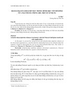Độ dài đại số Lobachevsky trong hình học với mô hình nửa mặt phẳng Poincaré, một số áp dụng