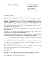 Đề thi học kì 1 môn Ngữ văn 12 năm 2019-2020 có đáp án - Sở GD&ĐT Bình Thuận