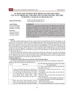 Sử dụng một số phần mềm trong dạy học học phần “Xác suất thống kê” cho sinh viên ngành Giáo dục Tiểu học ở trường Cao đẳng Sư phạm Hà Tây