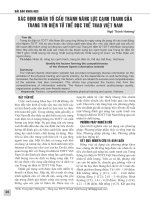 Xác định nhân tố cấu thành năng lực cạnh tranh của trang tin điện tử thể dục thể thao Việt Nam