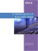 Hệ thống quản lý rạp chiếu phim 