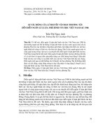 Sự tác động của lí thuyết văn học phương tây đến diễn ngôn lý luận, phê bình văn học Việt Nam sau 1986