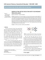 Nghiên cứu tính chất cấu trúc và tính chất từ của Perovskite REMnO3 (RE=La,Nd,Pr)