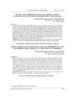 Kết quả thay khớp háng toàn phần không xi măng và một số yếu tố liên quan tại Bệnh viên C Thái Nguyên