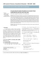 Sử dụng phân tích nhân tố nghiên cứu các nhân tố ảnh hưởng đến kết quả học tập của học sinh