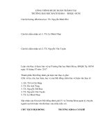 Ứng dụng phương pháp sai phân hữu hạn cho bài toán hóa rắn trong làm nước đá merged