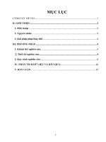 NCKHSPUD môn ngữ văn 8:Một  số  phương pháp hoạt động nhóm và sử dụng trò chơi trong dạy học môn Ngữ văn 8 THCS” nhằm nâng cao kết quả học tập bộ môn