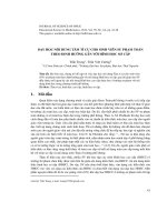 Dạy học nội dung tâm tỉ cự cho sinh viên sư phạm toán theo định hướng gắn với hình học sơ cấp