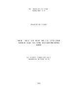 Ảnh Hưởng Của Nồng Độ Muối Xử Lý Đến Khả Năng Bảo Quản Sản Phẩm Cá Rô Phi Xông Khói