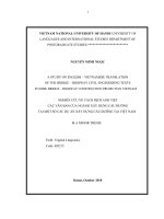 A study on english   vietnamese translation of the bridge   highway civil engineering texts in some bridge   highway construction projects in vietnam 
