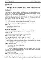 GIÁO ÁN SINH 6 CẢ NĂM SOẠN THEO 5 HOẠT ĐỘNG MỚI NHẤT